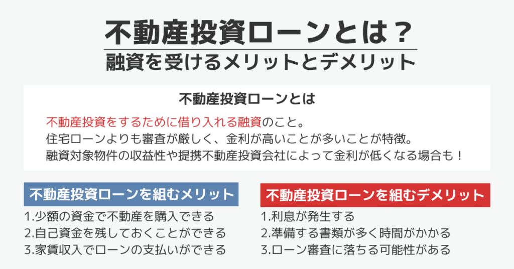 不動産投資ローンとは 融資を受けるメリットとデメリットについて Maruishi Media